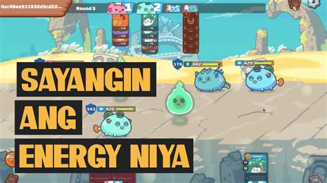 SAYANGIN MO ENERGY NIYA Aqua Aqua Bird Double Anemone AAB Axie