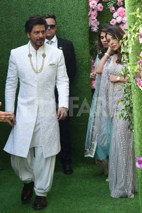 Shah Rukh Khan and Gauri Khan steal the show at Akash Ambani and Shloka ...