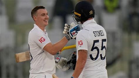 England Make Record First Day Test Total Against Pakistan The