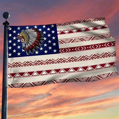 Native American Grommet Flag - 49native.com