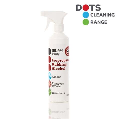 dots isopropanol rubbing alcohol spray bottle ml