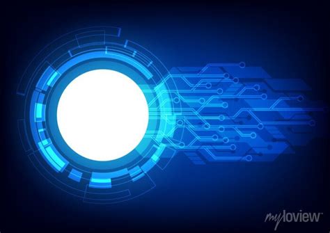 Abstract technology background. digital technology concept. vector ...