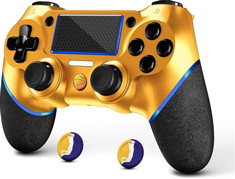 Acegamer Wireless Controller For Ps4 Custom Basketball Design V2