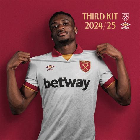 West Ham United Launch 2024 25 Third Kit UKSoccerShop