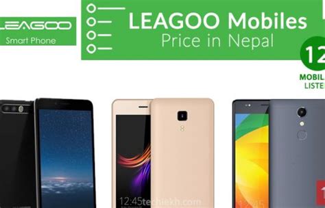 Leagoo Mobile Price In Nepal Leagoo Mobiles In Nepal