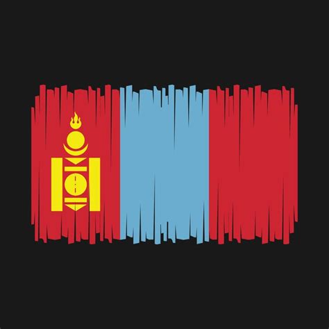 Mongolia Flag Vector 21981856 Vector Art at Vecteezy