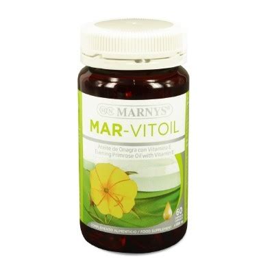 Aceite De Onagra Mar Vitoil Perlas Marnys Herbolario Jacris