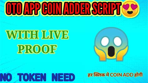 Oto App Refer Unlimited Trickoto App Coin Adder Script Oto App