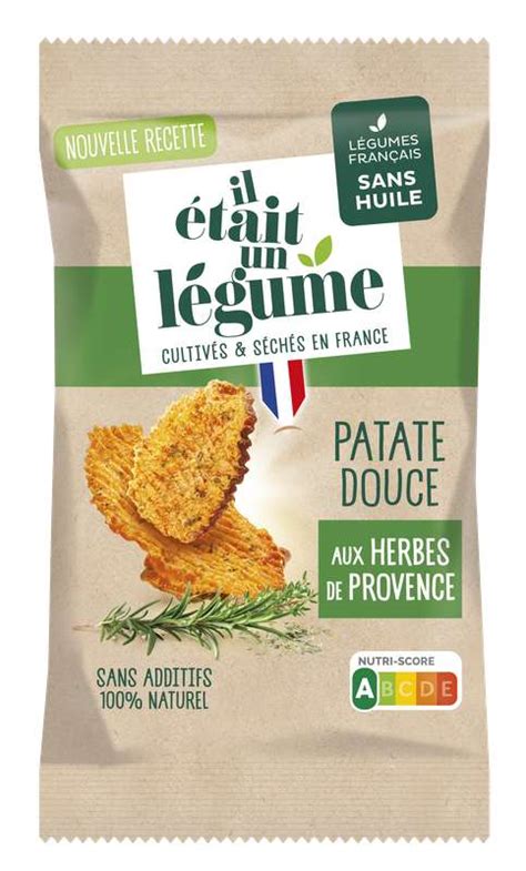 L apéritif Chips de Patate Douce et Herbes de Provence Il Etait Un