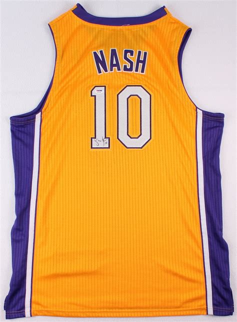 Steve Nash Signed Lakers Jersey (PSA COA) | Pristine Auction