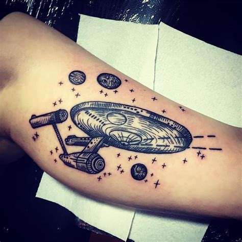 Live Long And Prosper With These Awesome Star Trek Tattoos Star Trek