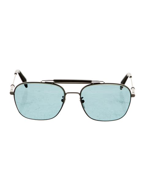 Ray Ban Cockpit Aviator Sunglasses Silver Sunglasses Accessories