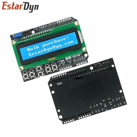 1602 LCD Keypad Shield LCD1602 LCD 1602 Module Display For Arduino