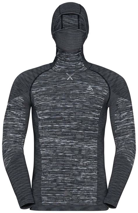 Odlo The Blackcomb Eco Long Sleeve With Facemask Miesten Tekninen