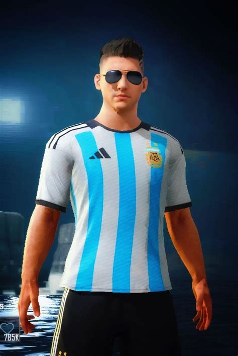 Argentina Soccer Jersey for FIFA World Cup 2022