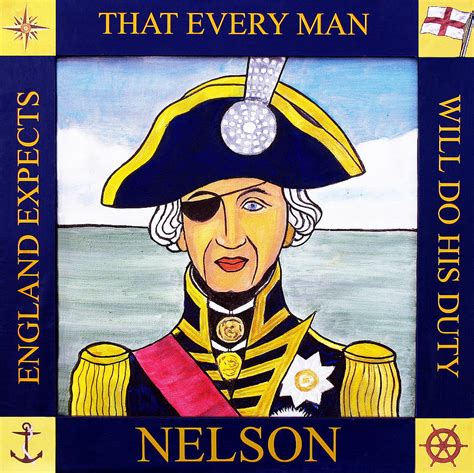 Lord Nelson Painting By Paul Helm