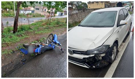 Motociclista Tem P Amputado Ap S Acidente Carro Na Br Grande