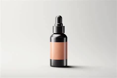 Premium Photo Mockup Of Beauty Serum Product Bottle Ai Generated