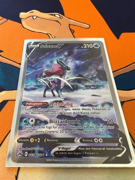 Pokemon Suicune V CRZ GG38 DE Zenit der Könige Kaufen auf Ricardo