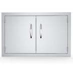 Sunstone Classic Series In Stainless Steel Double Access Door A