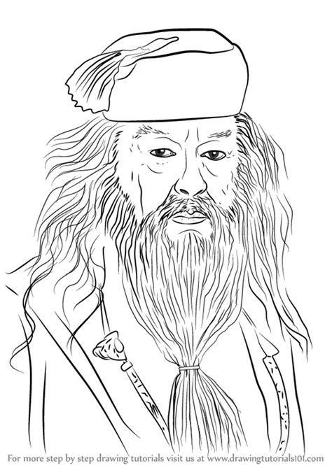 learn   draw albus dumbledore  harry potter harry potter