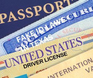 Fake ID Charges in Texas / Fake Drivers License Laws 2025 Update