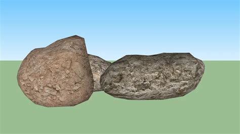 Large Boulders 3d Warehouse