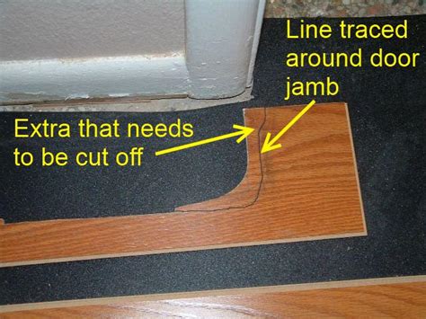 How To Fit Laminate Flooring Under Door Frames Flooring Ideas