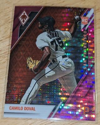 Camilo Doval ROOKIE RC 2022 Panini Chronicles Phoenix Pink Pulsar Prizm