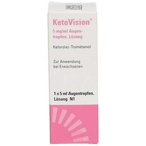 Ketovision Mg Ml Ml Mit Dem E Rezept Kaufen Shop Apotheke