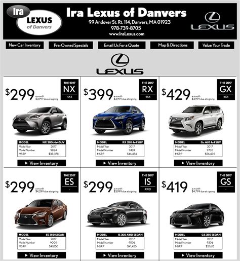 Lexus Dealer in Danvers : Ira Lexus - Great Lexus Deals!