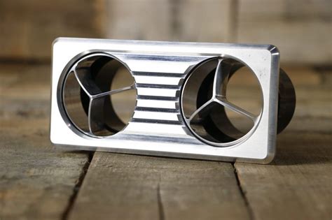 Quantum Dual Triple Vane Billet Aluminum A C Vent By Restomod Air