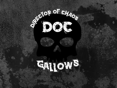 I Made A Logo For Doc Gallows Thoughts Rwwegames