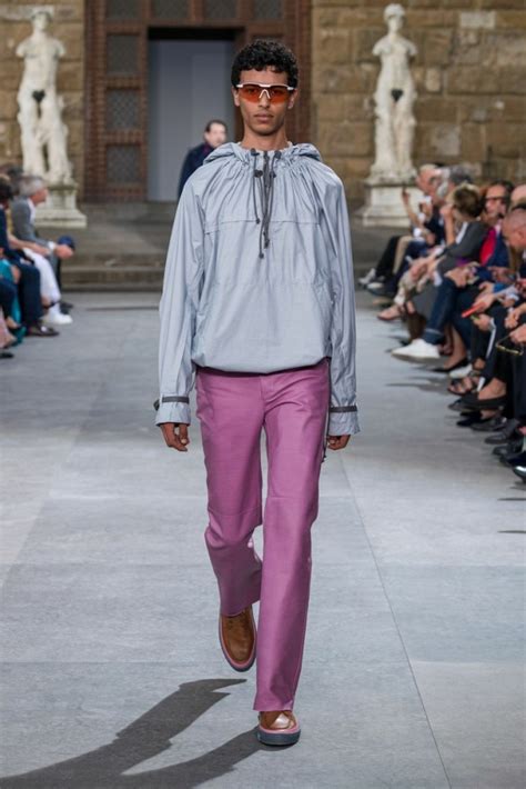 Nazim Bouaziz At The Salvatore Ferragamo S S20 Men S Show