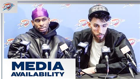 OKC Thunder Full Media Availability Post Game At Brooklyn Nets