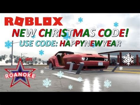 New Christmas Code New Update Roblox Roanoke YouTube