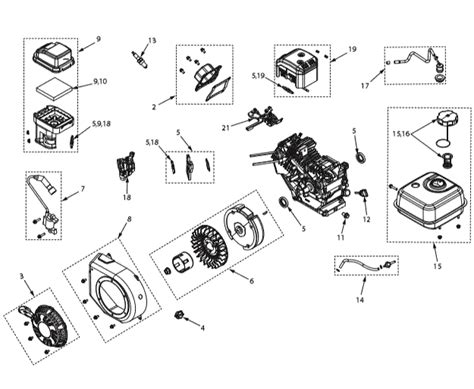 Earthquake Viper Mc43 Tiller Parts