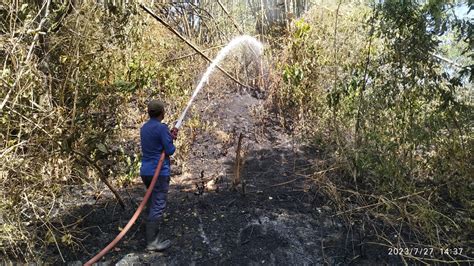 Satu Hektare Lahan Gambut Di Aceh Besar Terbakar