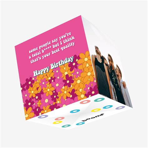 Best Quality Birthday Confetti Exploding Greetings Card Boomf