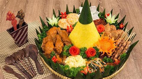 membuat hiasan tumpeng  menarik  unik mudah dipraktikkan