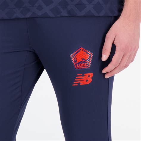 Pantalon survêtement LOSC bleu rouge 2023 24 sur Foot fr