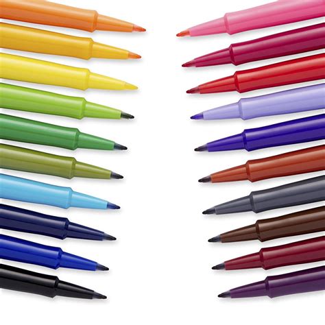 Paper Mate Flair Pens Assorted Colors Pack Of 20 Etsy