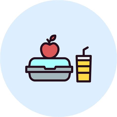 Lunch Box Vector Icon 19629884 Vector Art At Vecteezy