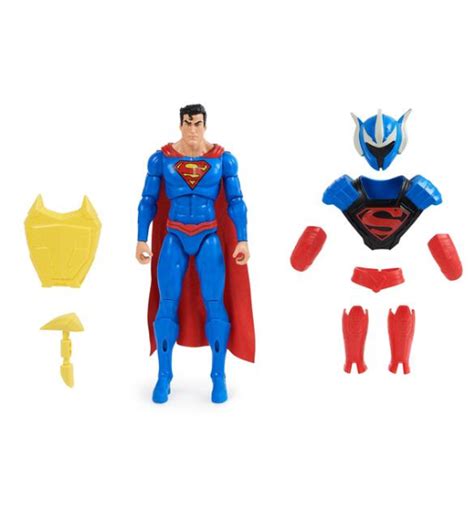 PACK FIGURINE SUPERMAN 30 CM ET ACCESSOIRES JUSTICE LEAGUE SPIN