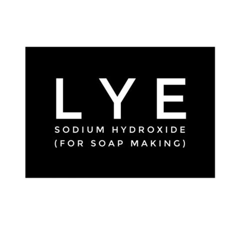 Sodium Hydroxide Lye BeScented Soap And Candle Making Supplies