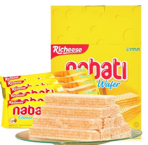 Buy Instant Snack From Indonesia Richeese Nabati Cheese Wafer Biscuit