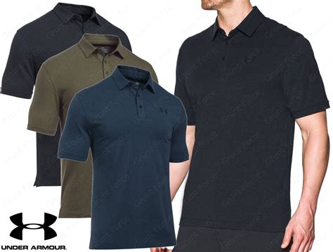 Under Armour Tactical Charged Cotton Ua Mens Tactical Polo Shirt