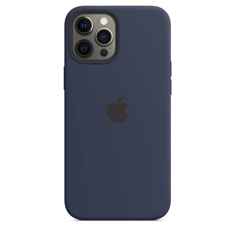 Silicon Case Iphone 12 Pro Max Oem Azul Marino Tecnicomac Servicio