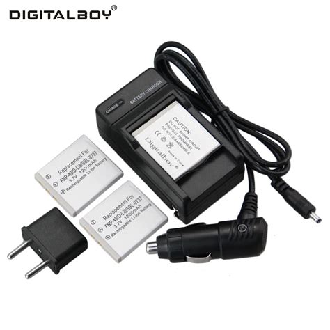 Mah Pcs Np Np Np Camera Battery Charger Car Charger Plug