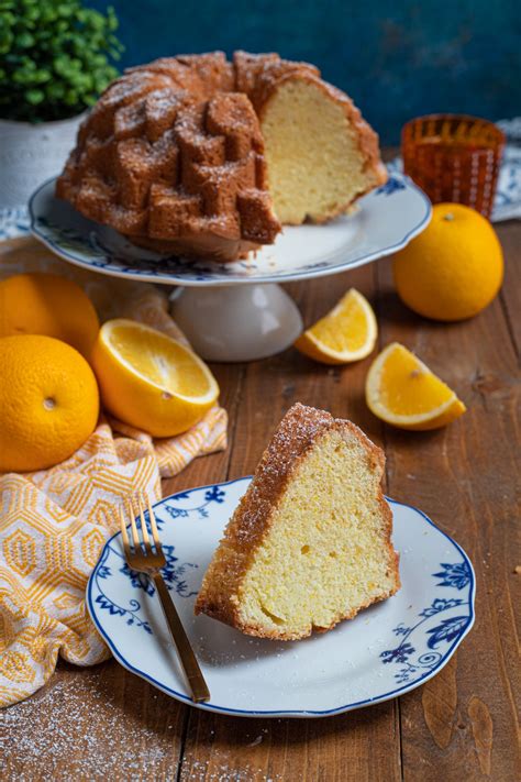 Ciambella All Arancia Senza Glutine E Senza Latticini Sonia Peronaci